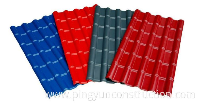 Synthetic Resin Plastic Roof Tile